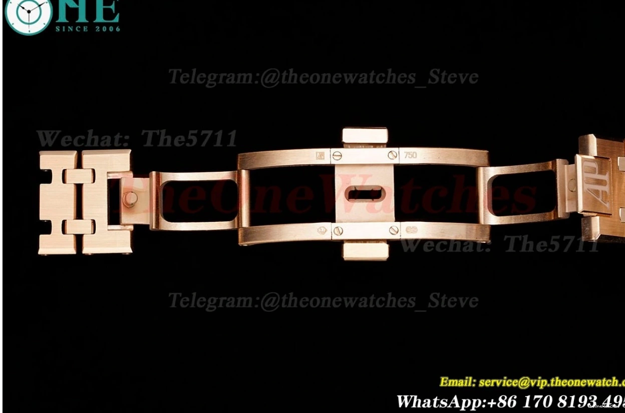Qtz ZF Oak 67651 Dia Swiss RG 33mm Royal Gold Ladies RG 0430